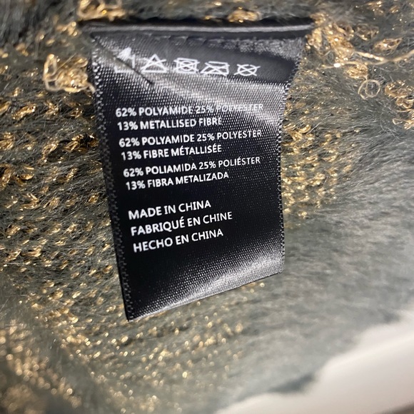 Anthropologie Maeve metallic cardigan sweater - Picture 7 of 10